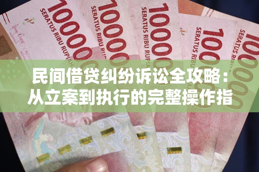 武汉民间借贷纠纷诉讼全攻略：从立案到执行的完整操作指南