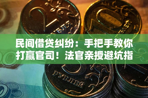 武汉民间借贷纠纷：手把手教你打赢官司！法官亲授避坑指南