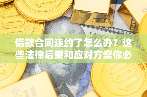 武汉借款合同违约了怎么办？这些法律后果和应对方案你必须知道