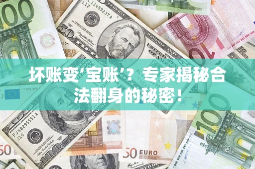 武汉坏账变‘宝账’？专家揭秘合法翻身的秘密！