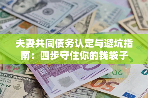 武汉夫妻共同债务认定与避坑指南：四步守住你的钱袋子