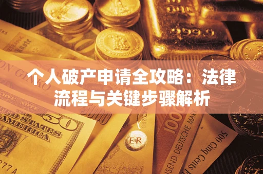武汉个人破产申请全攻略：法律流程与关键步骤解析